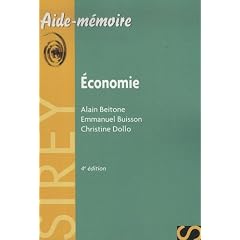 �conomie - Aide-m�moire