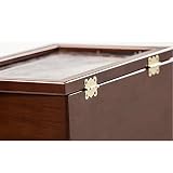 Contever® Holz Schmuckschatullen Coffret Boîte à Bijoux Bracelets Pour Colliers Bracelet - Braun -