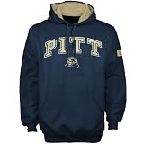 NCAA Pittsburgh Panthers Navy Blue Automatic Hoody Sweatshirt