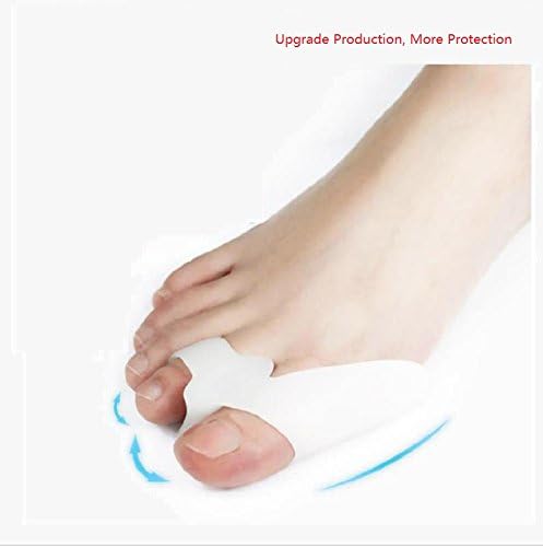 Genesis Seller Gel Silicone Toe Bunion Protector Straightener Separator Pad Correctors Cushion - One Pair