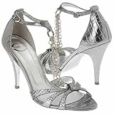 Just Cavalli Women's Chain T-Strap High Hee