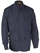Dark Navy Poly / Cotton Ripstop BDU Coat
