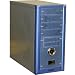 Electronics : V770 Blue, Sliver Midi ATX Computer Case, 500watt PSU