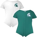 Majestic Michigan State Spartans Newborn Two Piece Outfit Set