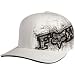 Fox Casquette Dashes Flexfit Blanc Taille S/M