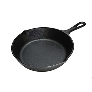 Lodge L5SK3 Pre-Seasoned Cast-Iron Skillet, 8-inch