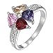 1.50 CT Multi-Gemstone Ring In Sterling Silver In title=