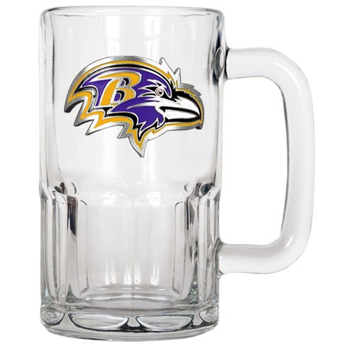NFL Baltimore Ravens 20-Ounce Root Beer Style Mug - Primary Logo