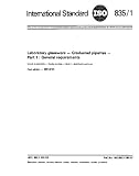 ISO 835-1:1981, Laboratory glassware - Graduated pipettes - Part 1 : General requirements
