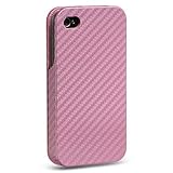 Premium Hot Pink Magenta Executive Series Hard Crystal Carbon Fiber Fabric  ....