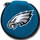 Our NFL Football Philadelphia Eagles Neoprene CD/Blue Ray/DVD zippered cases feature the team logo and fit 12 discs.