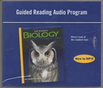 Modern Biology: Guided Reading Audio Program CD