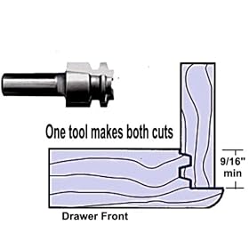 Locking Drawer Glue Joint Bit, Whiteside # 3352