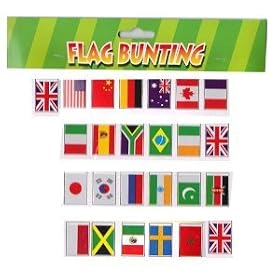 Bristol Novelty PG090 - Multi Nation Bunting