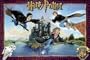 Flying over Hogwarts Poster Print by Dick Dietrich, 37x25