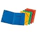 Herlitz 10902864 Einschlagmappe mit Gummi A4 10er farbig sortiert