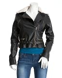 2b Faux Shearling Collar Motorcycle Jacket 41rQVGbGHjL. SL160 2b Faux Shearling Collar Motorcycle Jacket