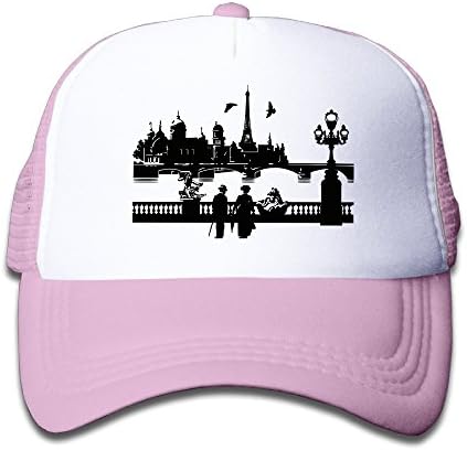 Paris With Seine Hi-Q Baseball Caps Mesh Hats For Teenager