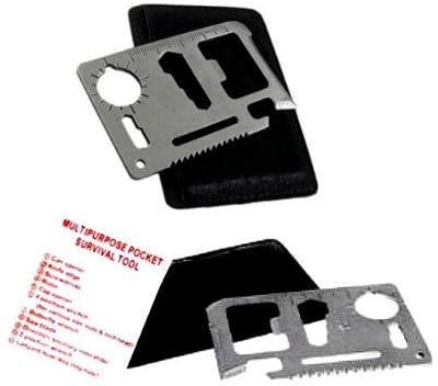 11 Function Credit Card Size Survival Tool Pocket Size