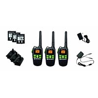 Motorola MD200TPR Giant FRS Two-Way - 10 Mile Radio Triple Pack - Black