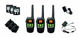 Motorola MD200TPR Giant FRS Two-Way - 10 Mile Radio Triple Pack - Black