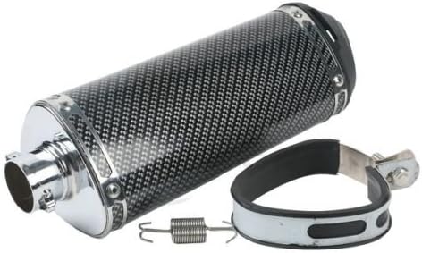 Exhaust Muffler Pipe Slip on for Universal Motorcycles Streetbikes Motorbike New
