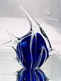 Murano Design Glass Millefiori Fish Sculpture PW-1059