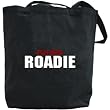 Canvas Tote Bag Black " Future Roadie " Occupations
