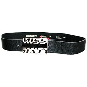 Miss Sixty Womens Black & White Belt