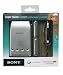 Sony - Chargeur Ultra Rapide Ni-MH + 4 Piles R06 2500 mAh + Cordon Allume Cigare