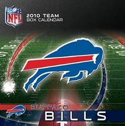 BUFFALO BILLS 2010 NFL Daily Desk 5" x 5" BOX CALENDAR