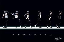 Michael Jackson (Moonwalk) Music Poster Print - 24" X 36"