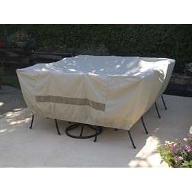 Square Patio Table Chair Covers : 78 x 78 x 30 K by 