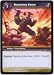 Deafening Shout RARE #120 - World of Warcraft TCG Servants of Betrayer
