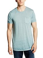 JACK & JONES Camiseta Manga Corta (Blau (Surf Spray Fit:SLIM))
