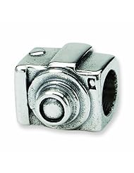 Sterling Silver Reflections Camera Bead (4mm Diameter Hole)