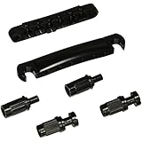 1set Tune-o-matic Bridge/tailpiece Black for Gibson Les Paul Replacement
