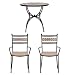 Mosaic Bistro Table 2 Stackable Chairs Set