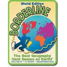 Borderline World Edition Geography Card Game