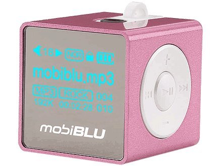 Mobiblu 1GB Pink Cube Portable Music