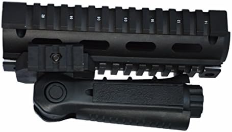 5 Position Foldable High Qulity Polymer Holding System with Storage and Rail