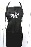 Embroidered Apron Tamale Queen with crown