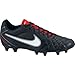 Chaussures de Foot Tiempo Flight FG Noir/Blanc Métallisé/Rouge - 8  : image