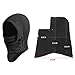 Estone 6 in 1 Thermal Fleece Balaclava Hood Police Swat Ski Bike Wind Stopper Face Mask