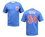 Kerry Wood Chicago Cubs 2-Sided Short Sleeve T Shirt By Majestic (M=40)