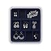 Neatnix STAX Jewelry Organizer Tray, 9 Compartments, Midnight Blue