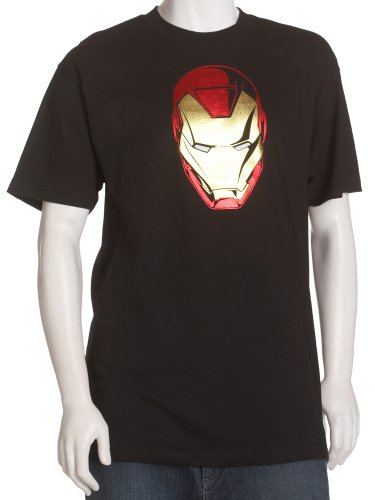 Marvel Stark Ironman Head Men's Short Sleeve T-Shirt