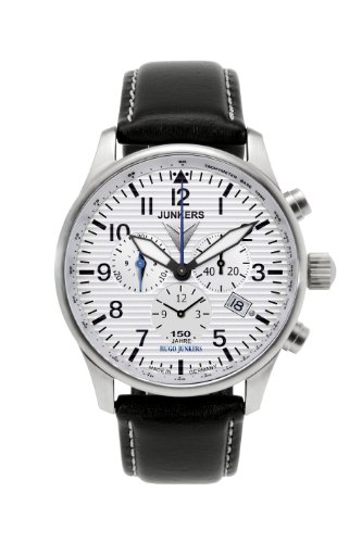 Junkers 150 Years Hugo Junkers Chronograph Alarm Watch 6684-1 Junkers 150 Years Hugo Junkers Chronograph Alarm Watch 6684-1