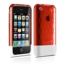 Philips DLM1336/10 Red/White Polycarbonate Case for iPhone 3G/iPhone 3GS