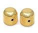 ALLPARTS MK-0110-002 Gold Dome Knobs, Set of 2